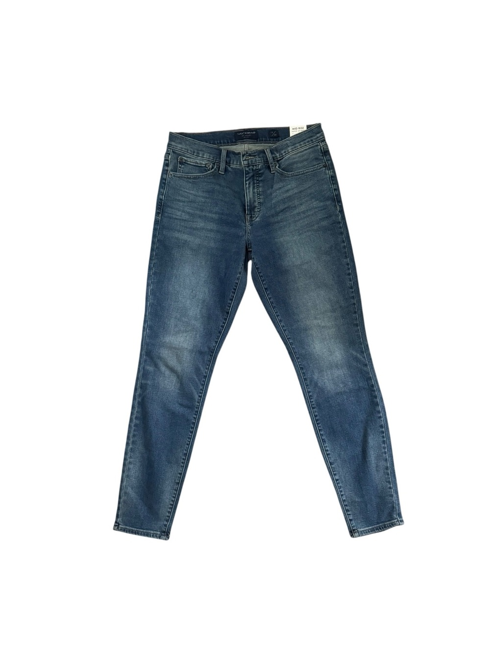 NWT Lucky brand Ava Mid Rise Super Skinny Jeans - Blue